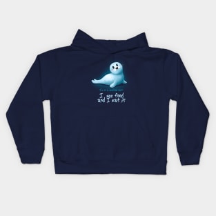 Seafood diet Kids Hoodie